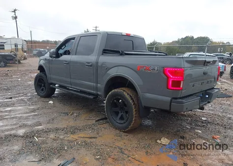 2018 Ford F-150 Lariat from USA, damaged, VIN 1FTEW1EG9JFB38585